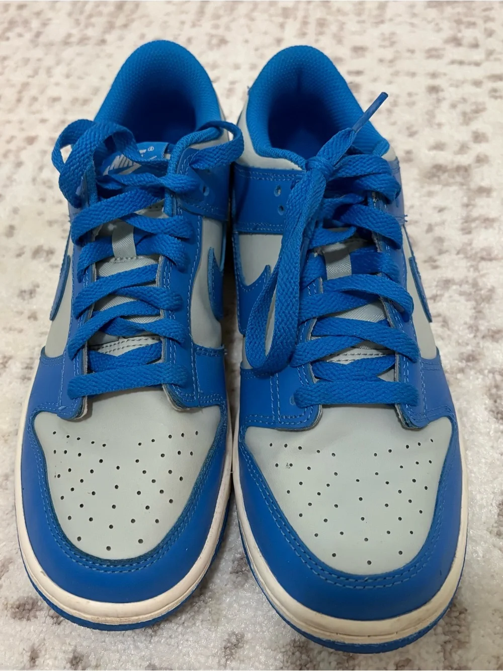 Nike Dunk Low Youth 7 Detroit Lions grey/blue